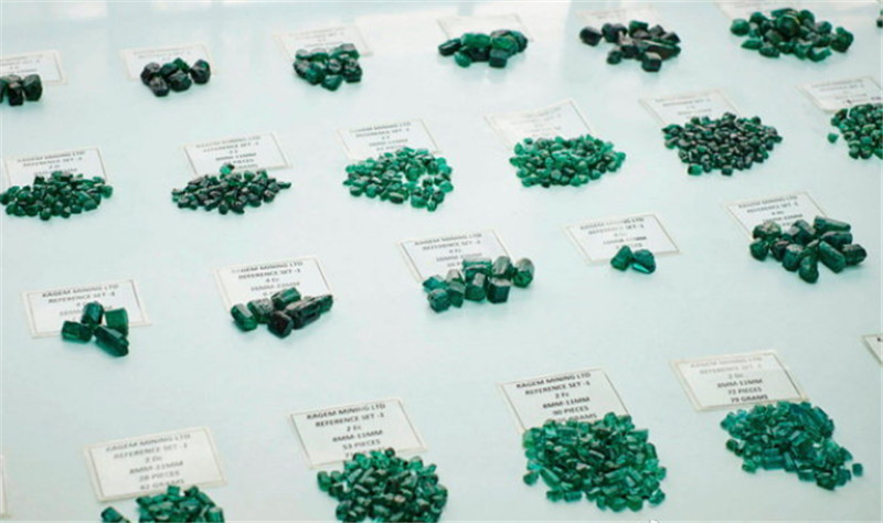 Gemfields set a record sale with $42.3 million worth of emeralds sold at auction.