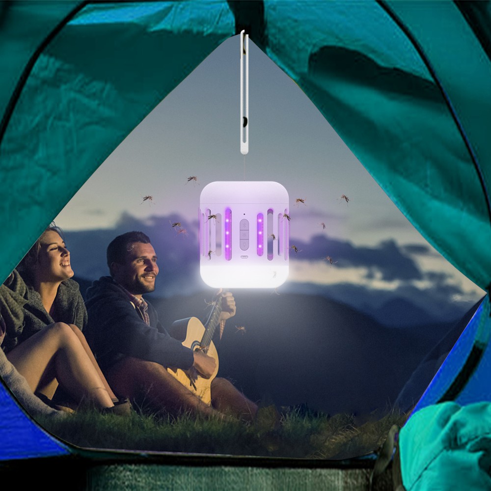 Dyt-y20 3 v 1 dobíjecí bluetooth hudební camping latern na hubení komárů