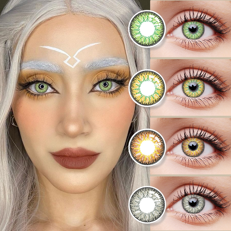 DBeyes Halloween linser sharingan kontakter cosplay crazy hot sælgende kosmetiske kontaktlinser
