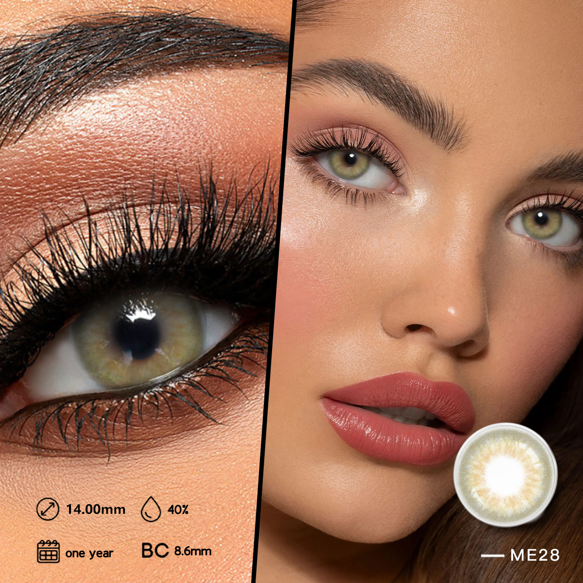 Nauji stiliai Kasmetiniai Cosplay kontaktiniai lęšiai Didmeninė prekyba spalvoti akių kontaktiniai lęšiai