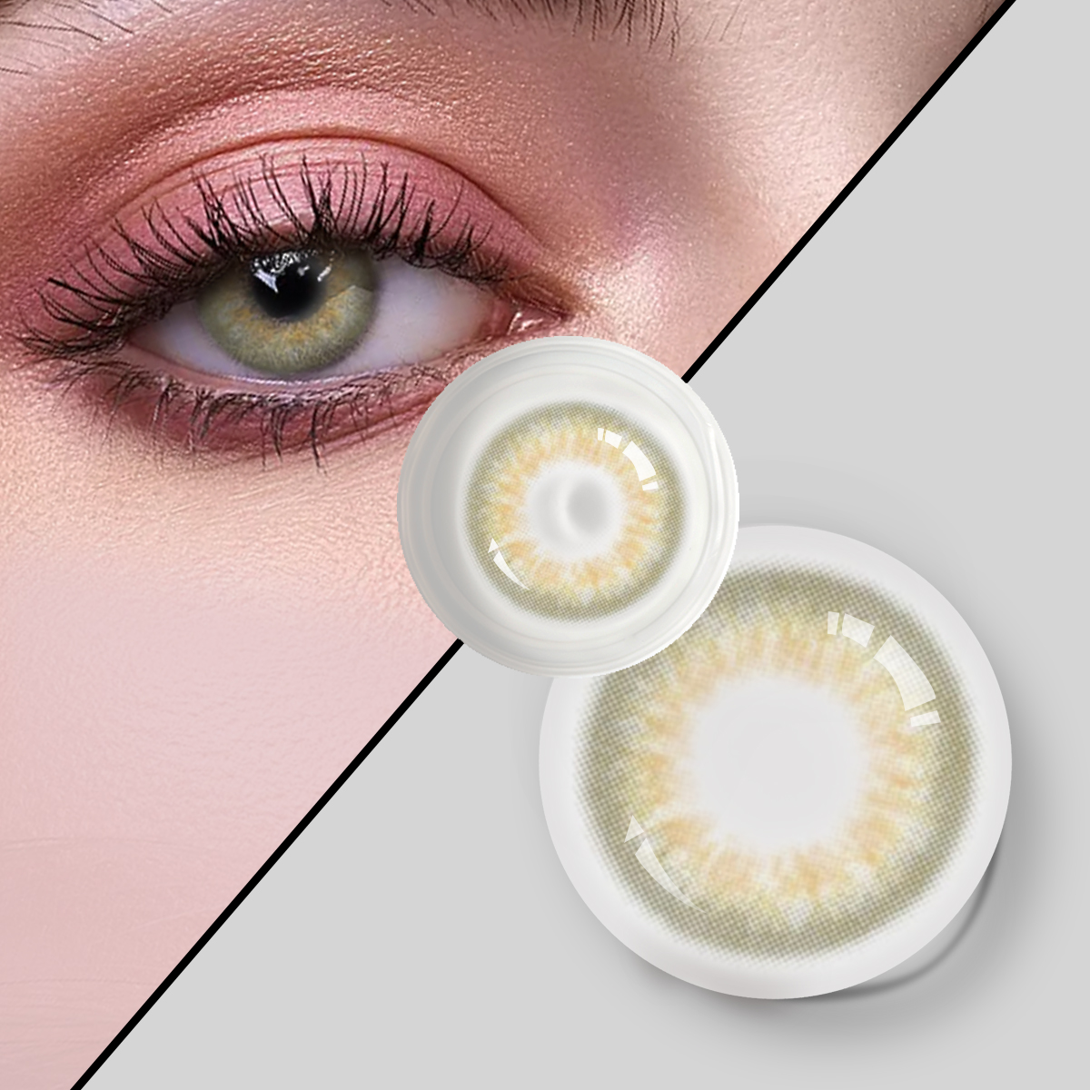 Neue Stile für jährliche Cosplay-Kontaktlinsen im Großhandel mit farbigen Augenkontaktlinsen