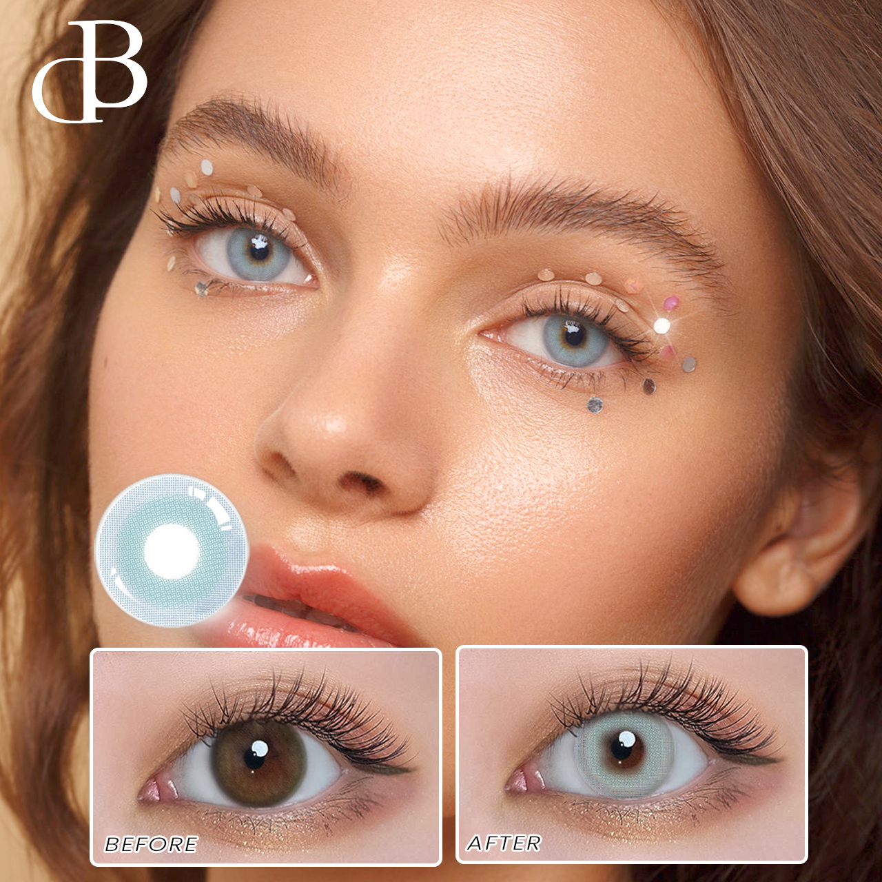 Kontakt Hurtownia kolorowych soczewek kontaktowych Super naturalne kolorowe soczewki kontaktowe do oczu