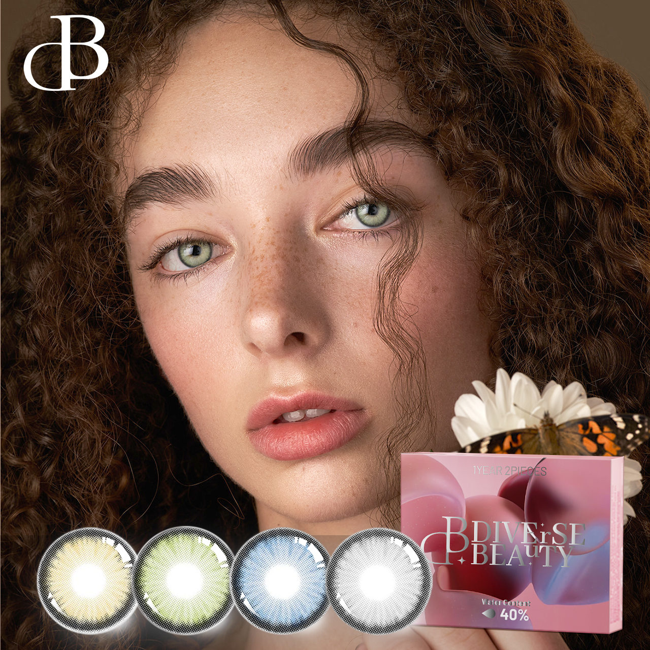 Új Malakite Latte Marble Tea Színes kontaktlencsék természetes puha szem márkák díszes megjelenés kozmetikai legjobb
