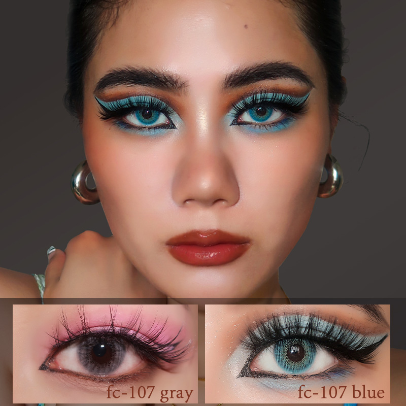 dbeyes sinine uus kuum kontaktlääts iluvärviline pehme silmavärvi kontaktlääts