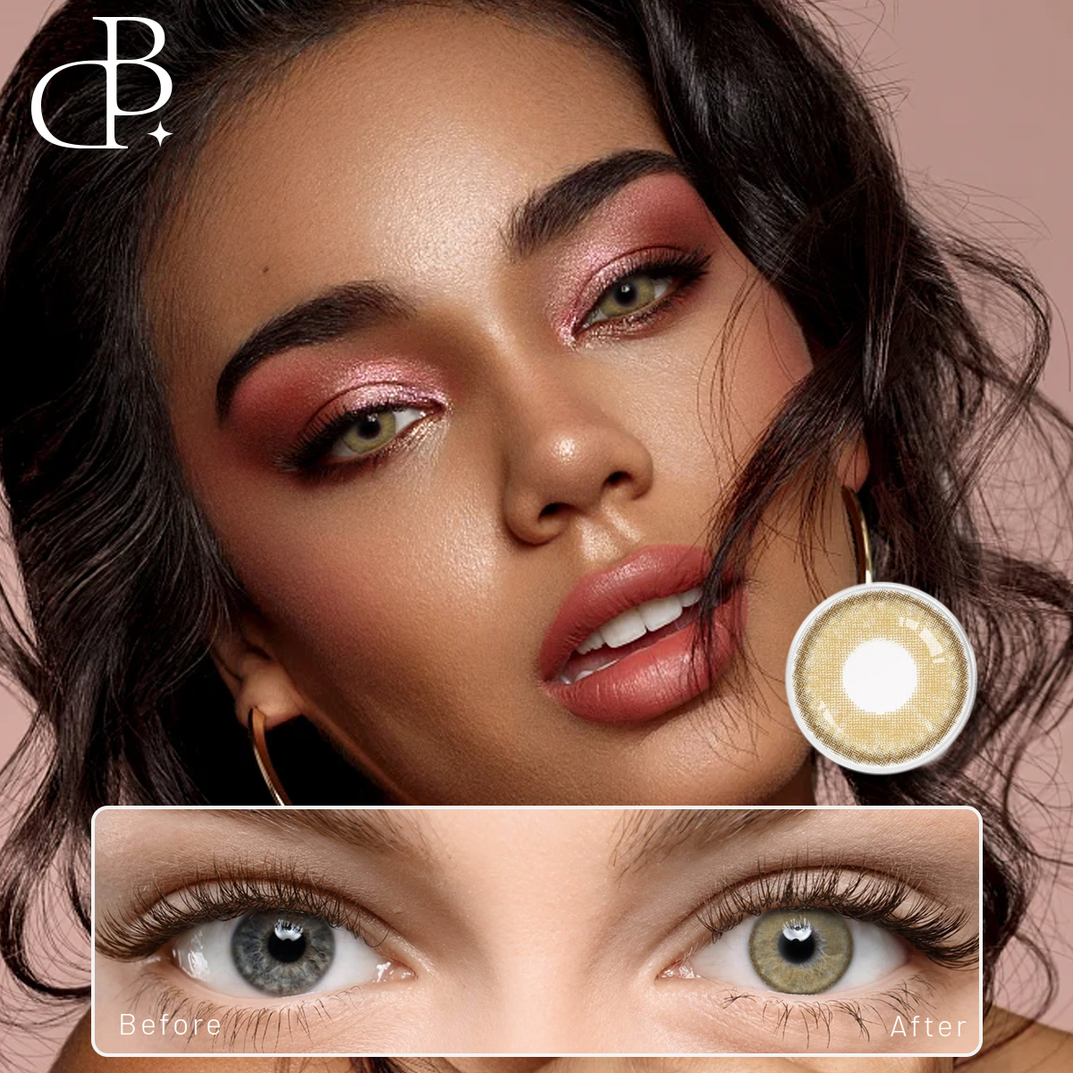 Нова колекция Меки контактни лещи Контактни контактни лещи Lentes с цветни контактни лещи със собствена марка