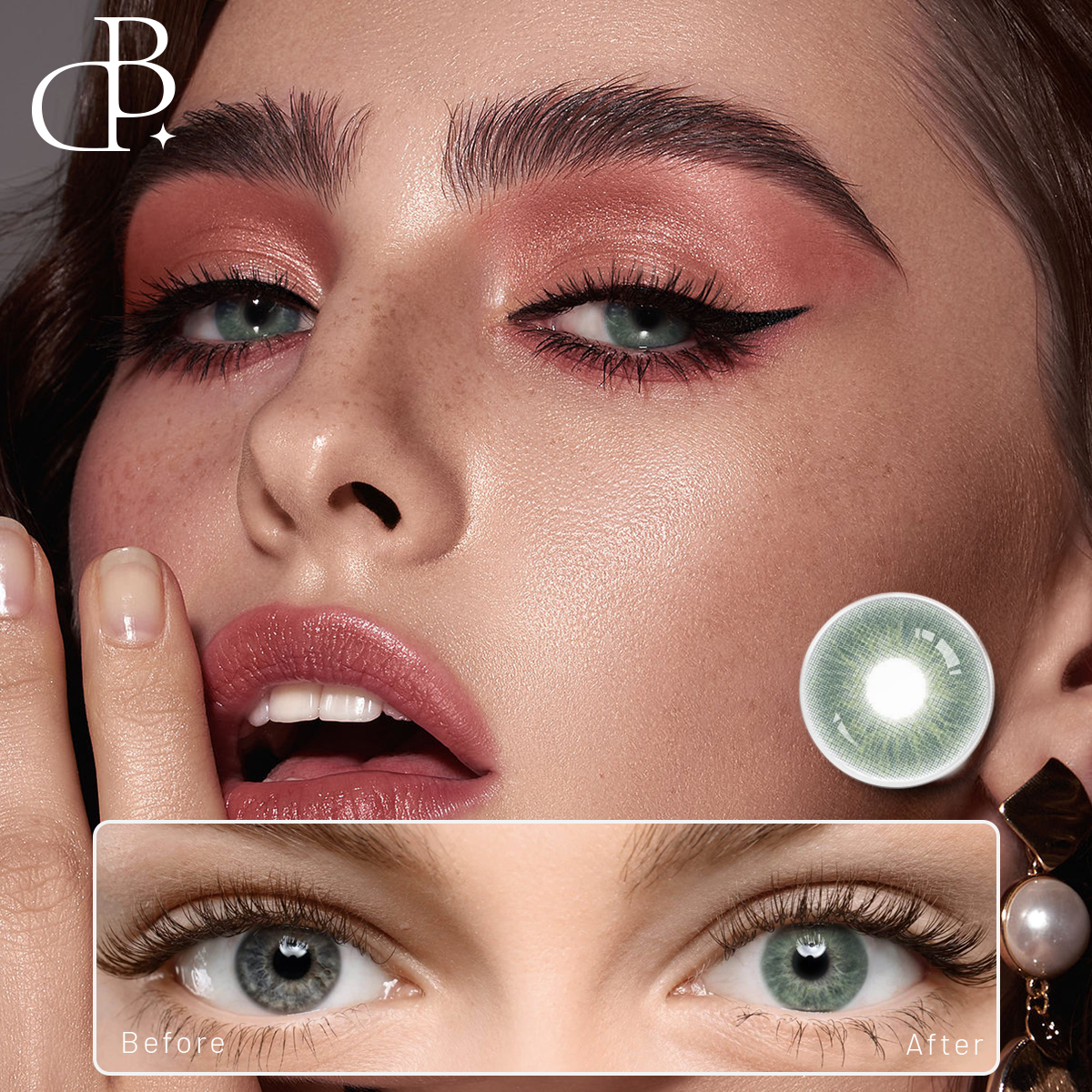 Dbeyes Gözler için Özel Moda Kozmetik Özel Etiket Renkli Toptan Kontakt Lensler