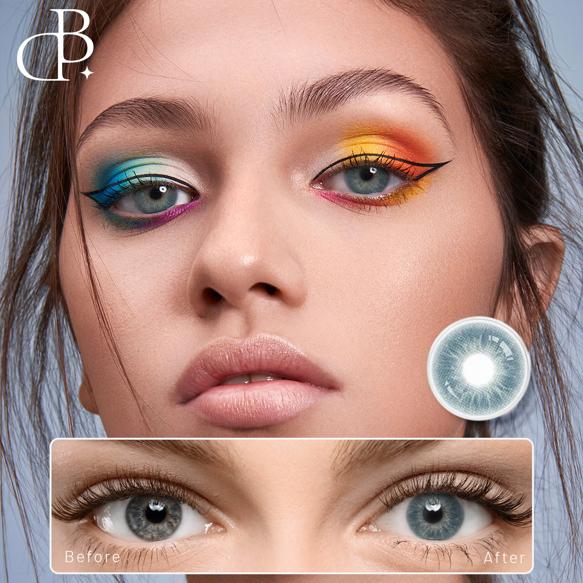 DBeyes Komfortable fargekontakter Øyekontaktlinser engros Årlig Naturlig farget kontaktlinse