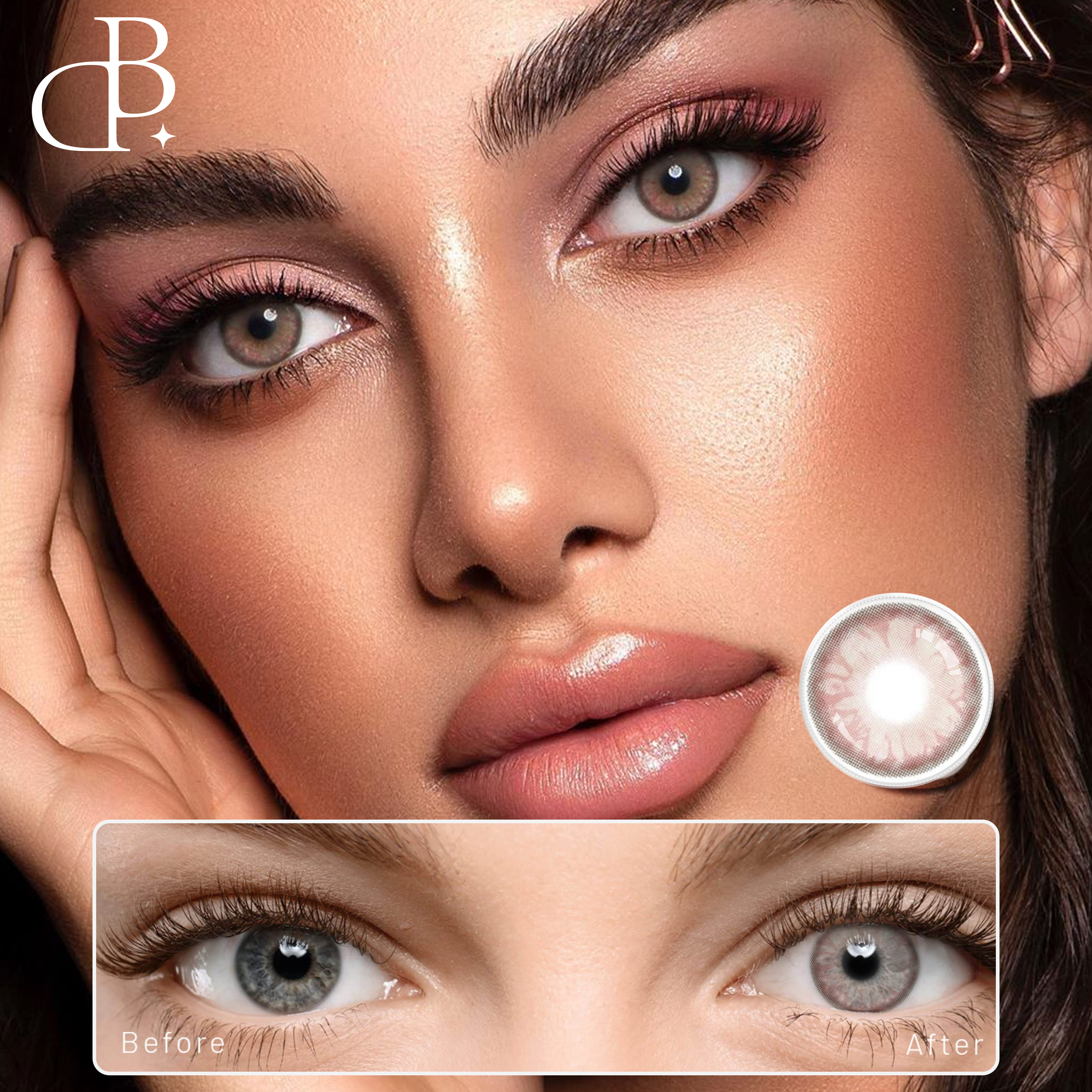 Kontaktna sočiva u boji kozmetička kontaktna sočiva ljepote meka kontaktna sočiva