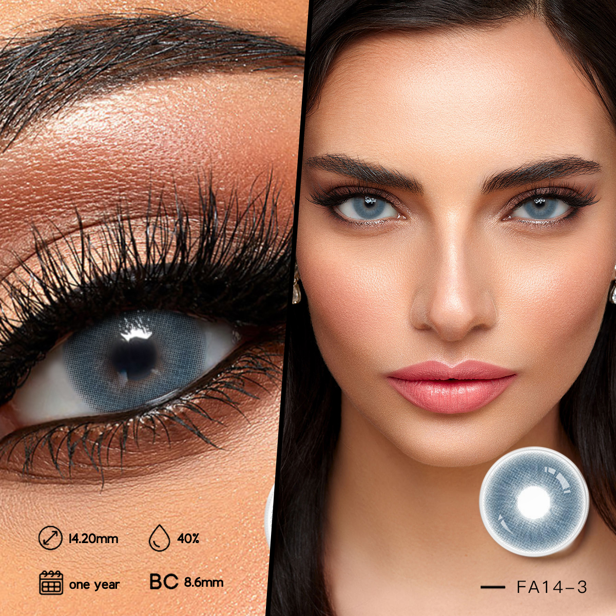 Dbeyes 2023 lentes Yeni Stil Doğal Gözler Renkli Lens Kozmetik Gözler Lens Renkli Kontakt Lensler