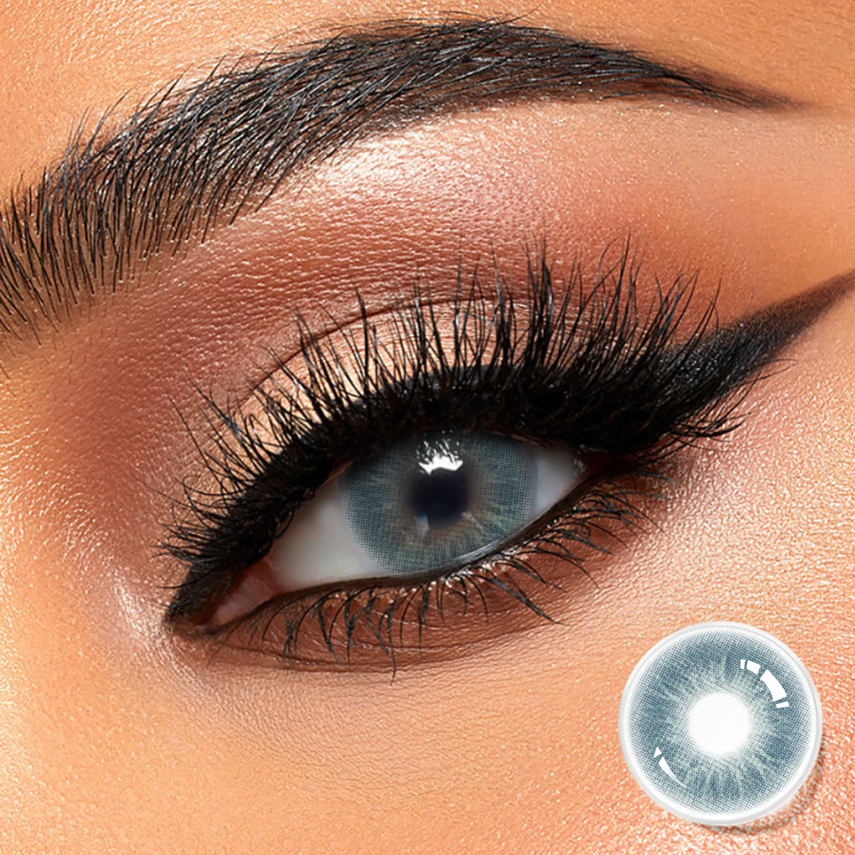 DBeyes Contacts de couleur confortables Lentilles de contact avec les yeux en gros Lentille de contact colorée naturelle annuelle