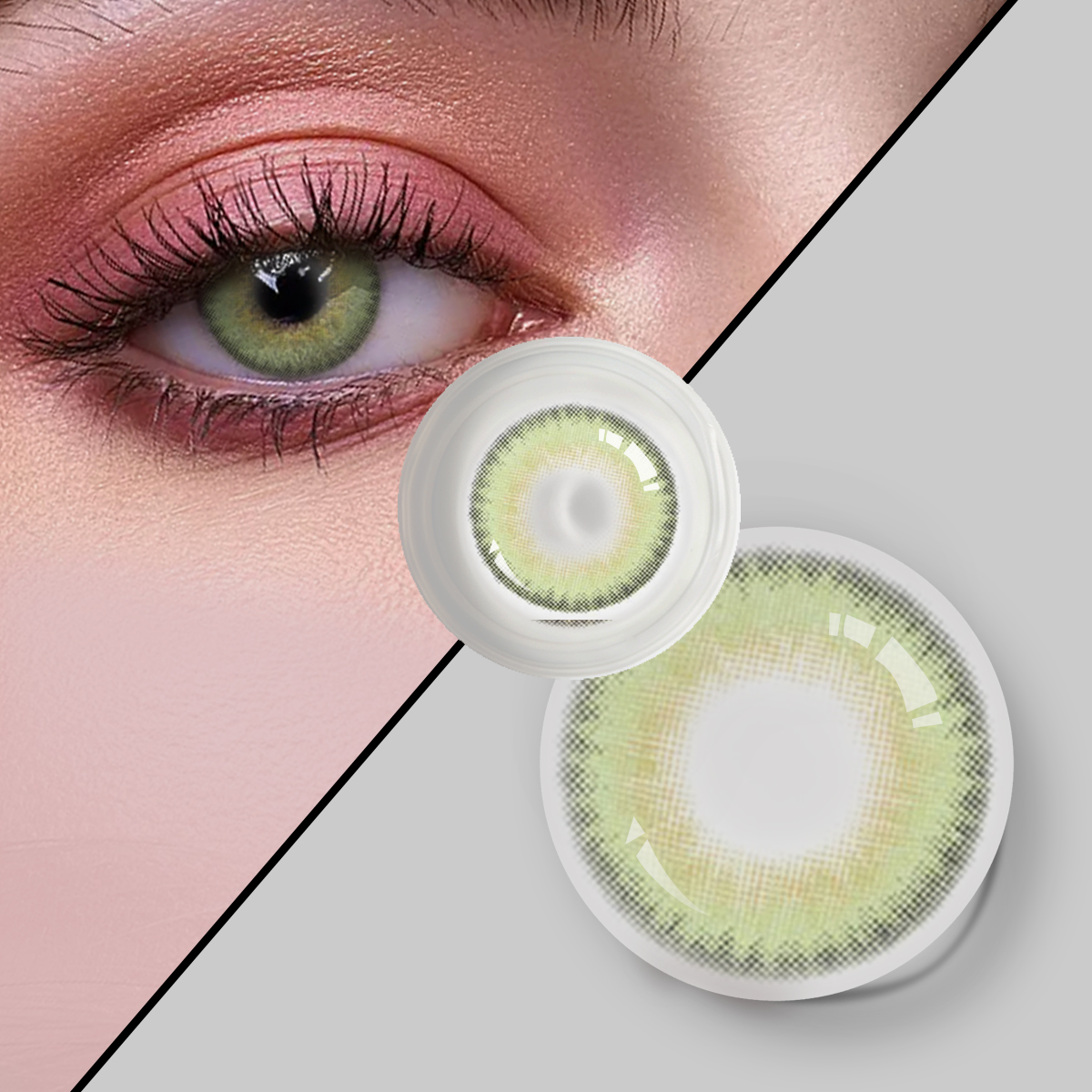 Göz Lensleri Renkli Kontakt Lensler DBeyes Toptan Satış Özelleştirmek Yıllık Yumuşak Miktar Paket Döngüsü