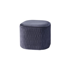 High definition Velvet Footstool - modern pouf or ottoman for footrest or small seat P025 – Dcl