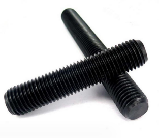 Black Oxid Carbon Steel thread Rod