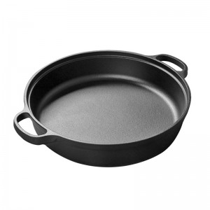 Pre-Seasoned Cast Iron Frying Pan - Chinese cast iron vegetable oil pan – DEBIEN