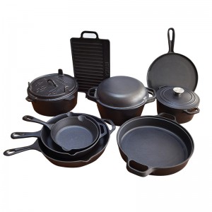 Enamel Iron Pot - Low MOQ China Quality Set Cast Iron Cookware – DEBIEN