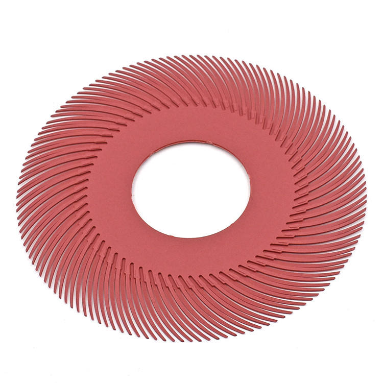 סיטונאי באיכות טובה 6 אינץ' רדיאלי דיסק זיפים גלגל ליטוש גלגל ליטוש