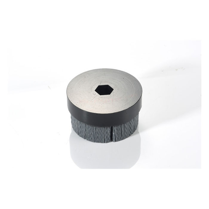 Factory Customizable silicon carbide diamond aluminium oxide Disc brush for Polishing and Cleaning