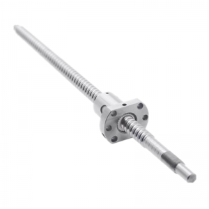 SFU1204 200 300 400 500 600 700mm rolled ball screw C7 na may 1204 flange single ball nut BK/BF10 end machined CNC