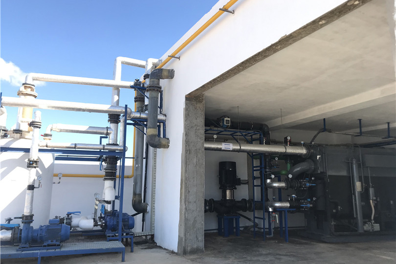 Tunisia Nitrokym Chemical Factory 930 kW Ftohës për thithjen e ujit të nxehtë