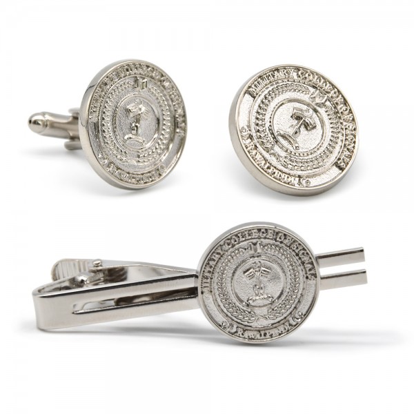Personalized Polished Rounded Sliver Cuff links