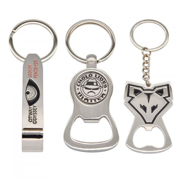 Utrem Cap Opener Keychain Custom Metal Openers Key Chain
