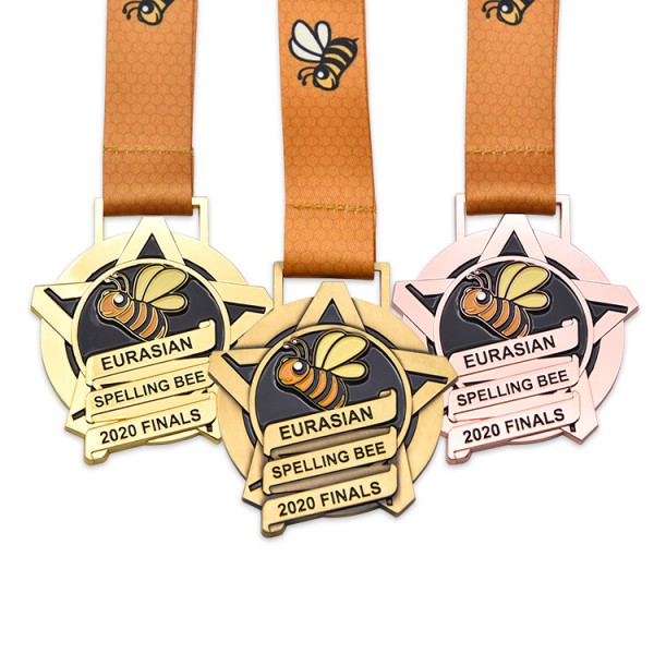 Medal fabrica medalhas de prêmio de corrida esportiva de metal personalizadas