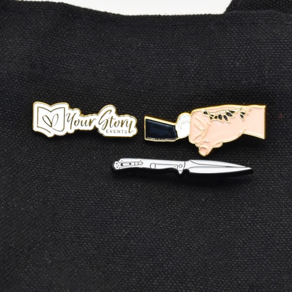 Pins Fabrikant beschwéiert Cute Déier Badge New Design Metal Hard Email Pin