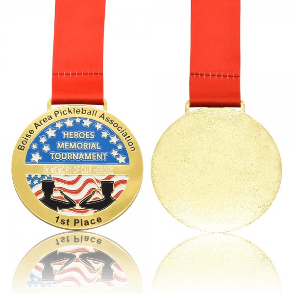 کاستوم متال 1st 2nd 3rd Award Medalion Medalion Tournament قهرمانان برنده مدال