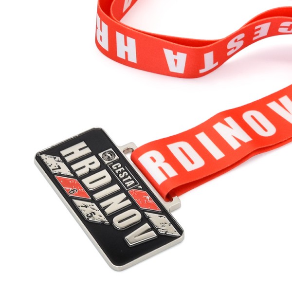 Manufacturer Custom Custom Marathon Running Race Zinc Alloy 3D Sports Metal Medal khau
