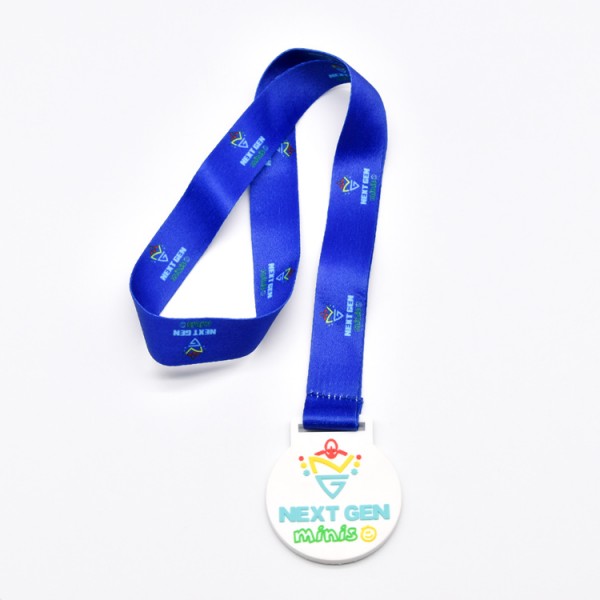Pasgemaakte blik medaljes PVC Sport Event Medalje