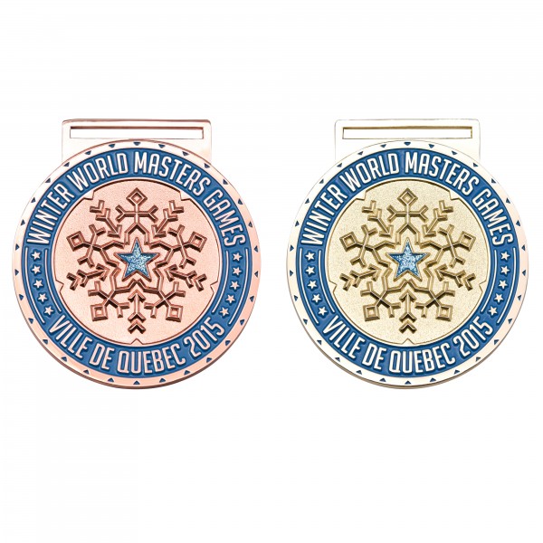 China Custom Medals Winter Sport Medal Manufacture
