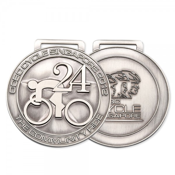 Custom Sport Medal Cycle Medal Marathon Medal წარმოება
