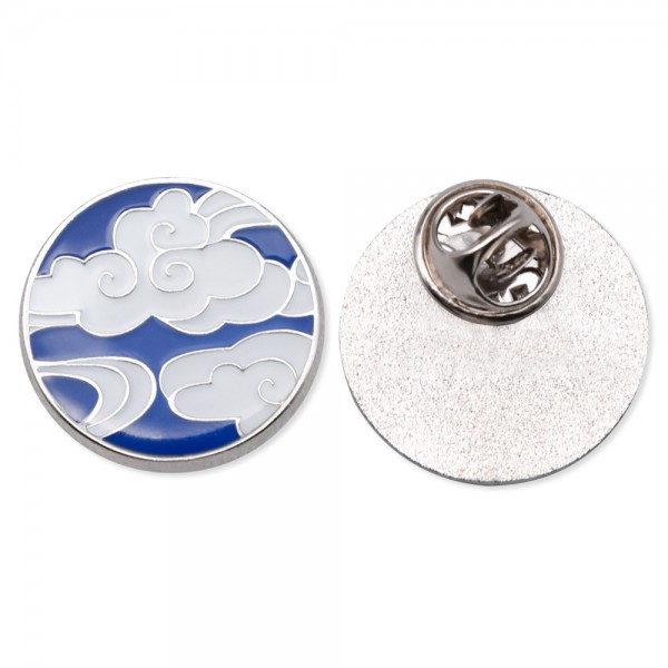 Bulk salgsfremmende gaver Billige Metal Emalje Lapel Pin Badge