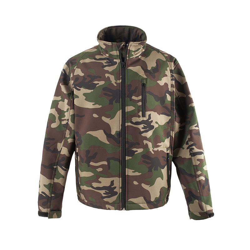 Versatile Men’s Military Camo Jacket