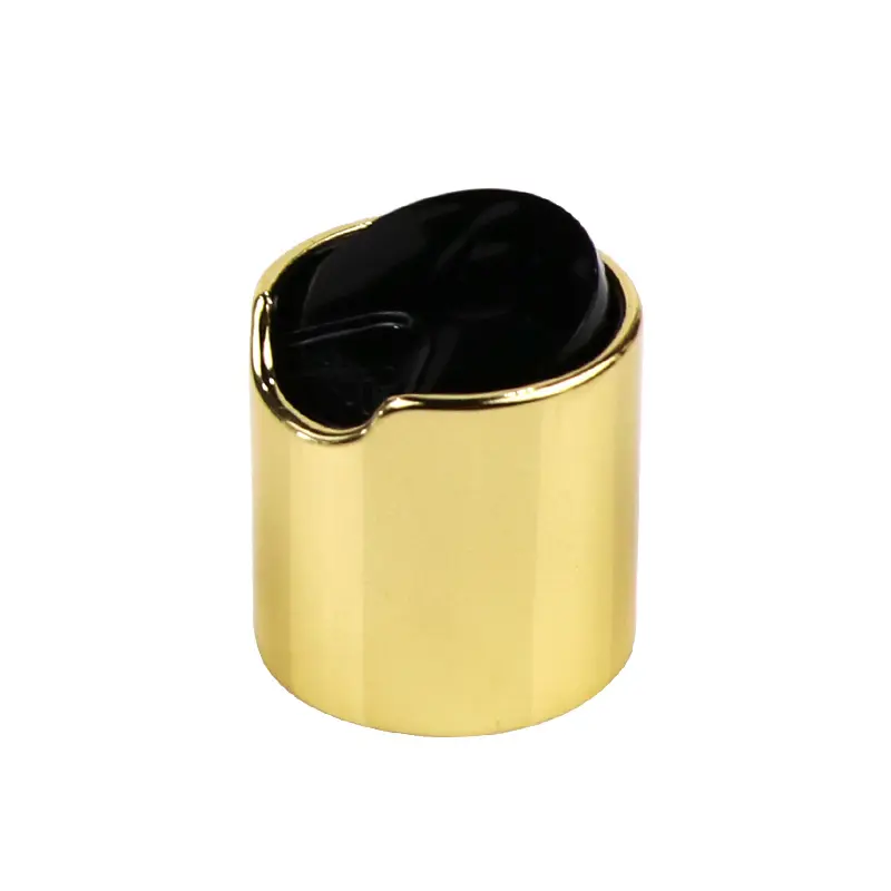 Prilagodljivi zlatni aluminijski disk s navojem, gornji poklopac za 24/410 i 20/410 plastične zatvarače