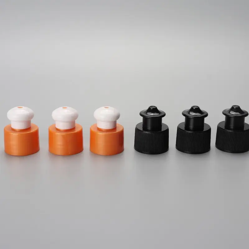 28/ 410 Pull Push Cap Lids Caps Plastic Caps For Bottle By DELLTY Customized Professional