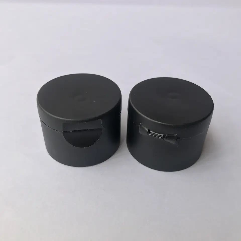 Plastic Cap ຄຸນະພາບສູງ 24/410 ຖົງຢາງພາລາຂາຍຍົກສໍາລັບຂວດຝາສອງຝາ flip top Cap