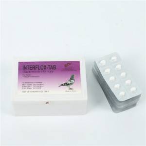 Enrofloxacin tablet-resiesduif medisyne