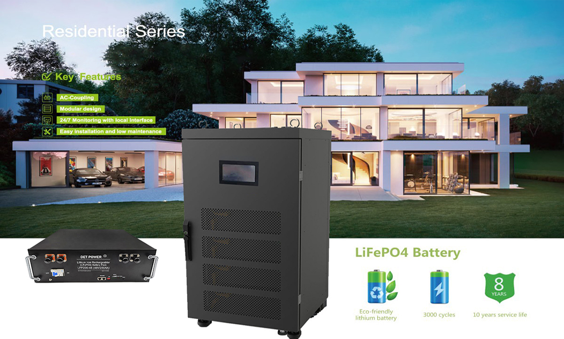 48V Home series lithium phosphate battery - expandable capacity