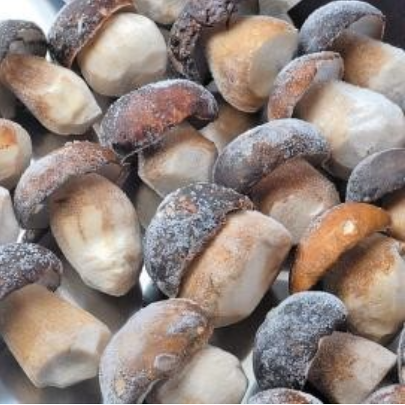 ʻO Detan Frozen Porcini Mushrooms i hōʻike ʻia