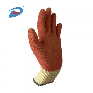 Wholesale Customized Good Quality Latex Coated Safety Gloves Coated Cotton Glove