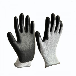 Cut-resistance gloves, PU palm coated