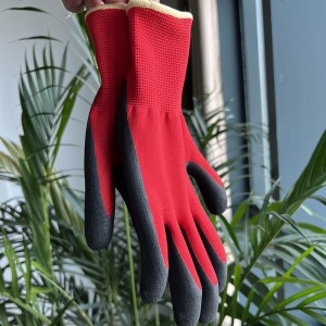 Factory best selling China Foam Latex Coated Gloves