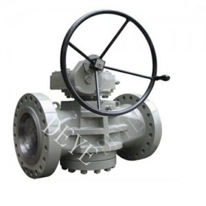 Válvula de tapón de aceiro carbono PV-0600-2F