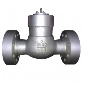 Válvula de retenção de alta pressão A216 WCB 2500LBS