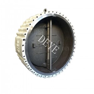 Válvula de retención con asiento metálico de acero inoxidable Wafer CVS-0150-6W