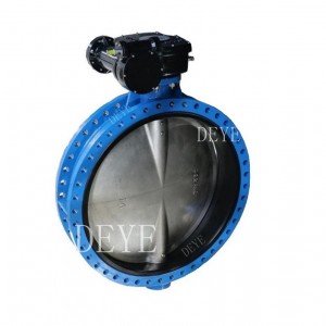 PN16 PN25 Double Eccentric Butterfly Valves for portable water ( BFV-1001)