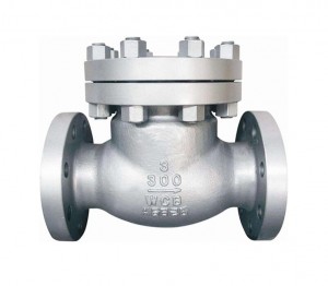 150LBS Baja karbon WCB swing check valve