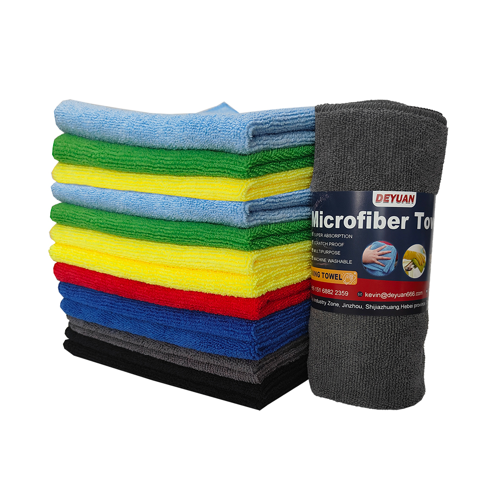 Microfibre Car Wash Pangeringan Kain Dish Kitchen Cleaning Rag Microfiber Towel