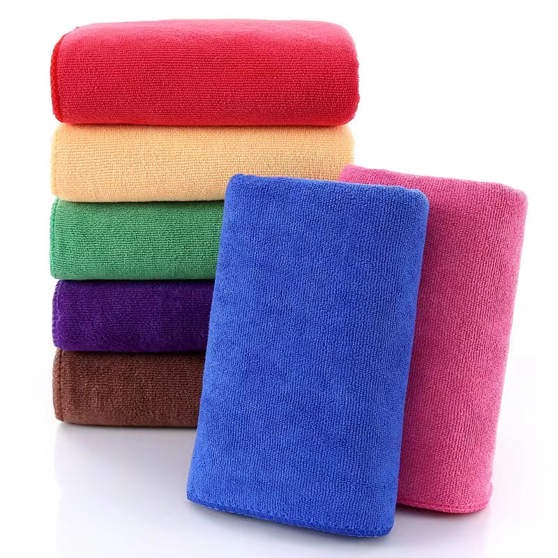 ඉහළ කාර්යසාධනයක් සහිත Weft-knitted Microfiber Towel